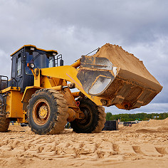 Yellow Building Sand Detail